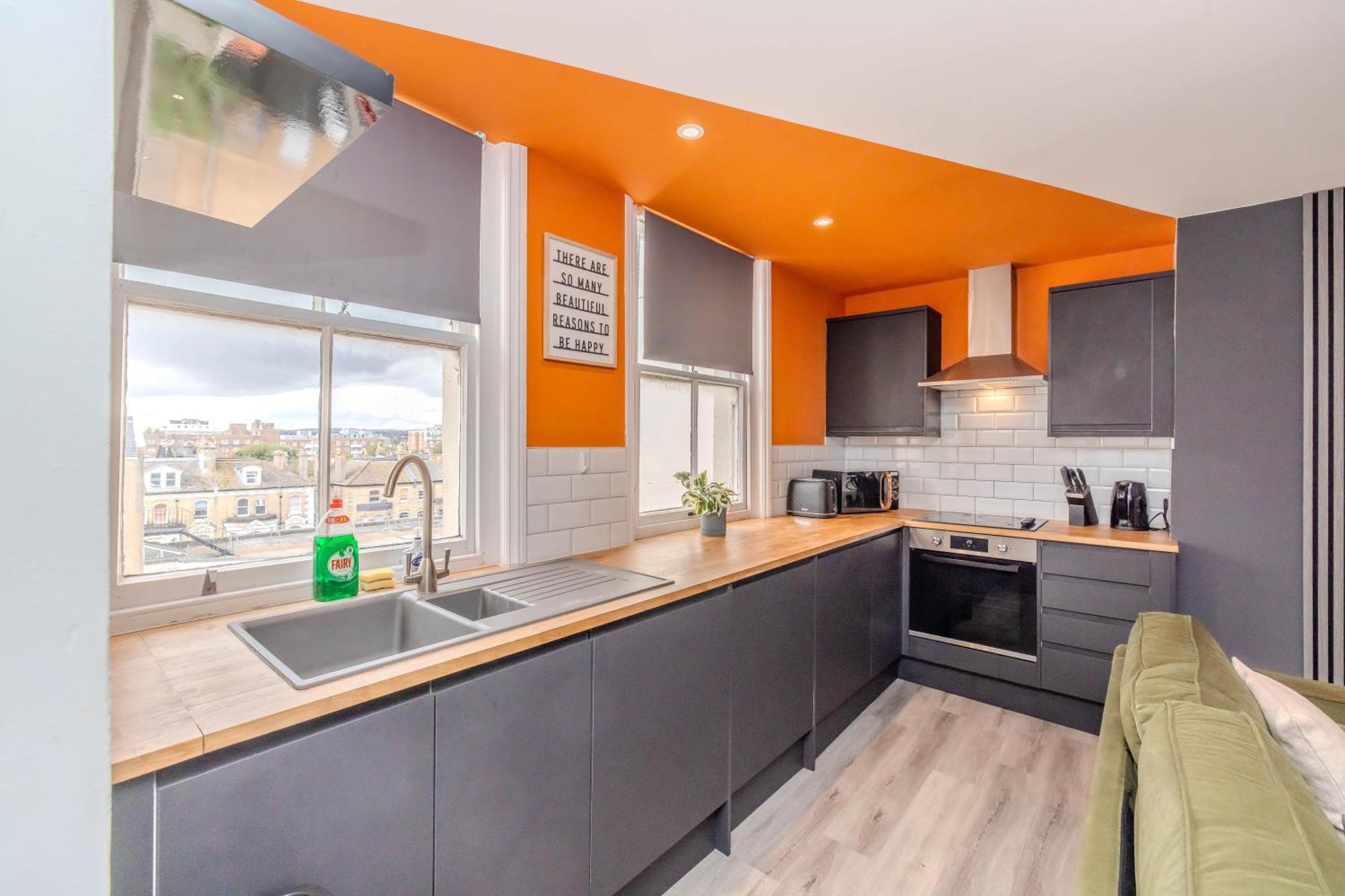 Luxe City Living L 2-Bedroom Flat With Free Parking برايتون المظهر الخارجي الصورة